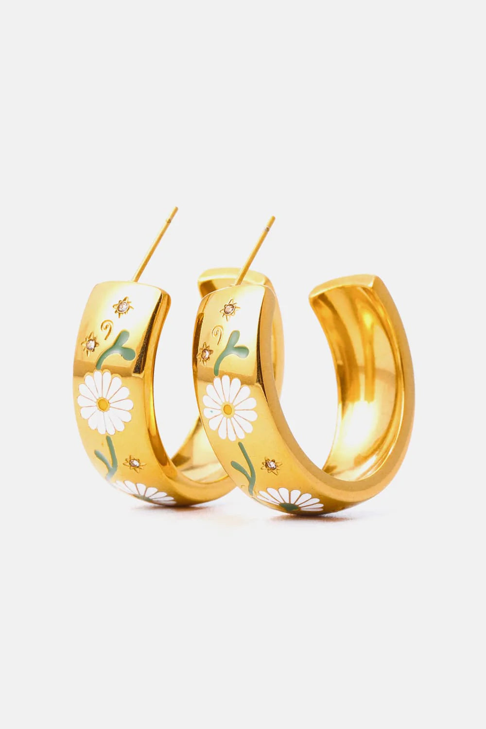 Wild Daisy Hoops