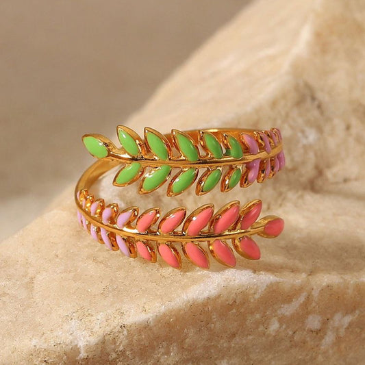 Leaf Branch Ring