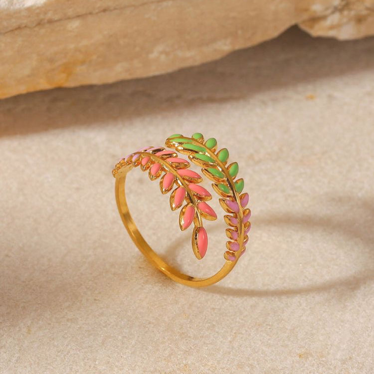 Leaf Branch Ring