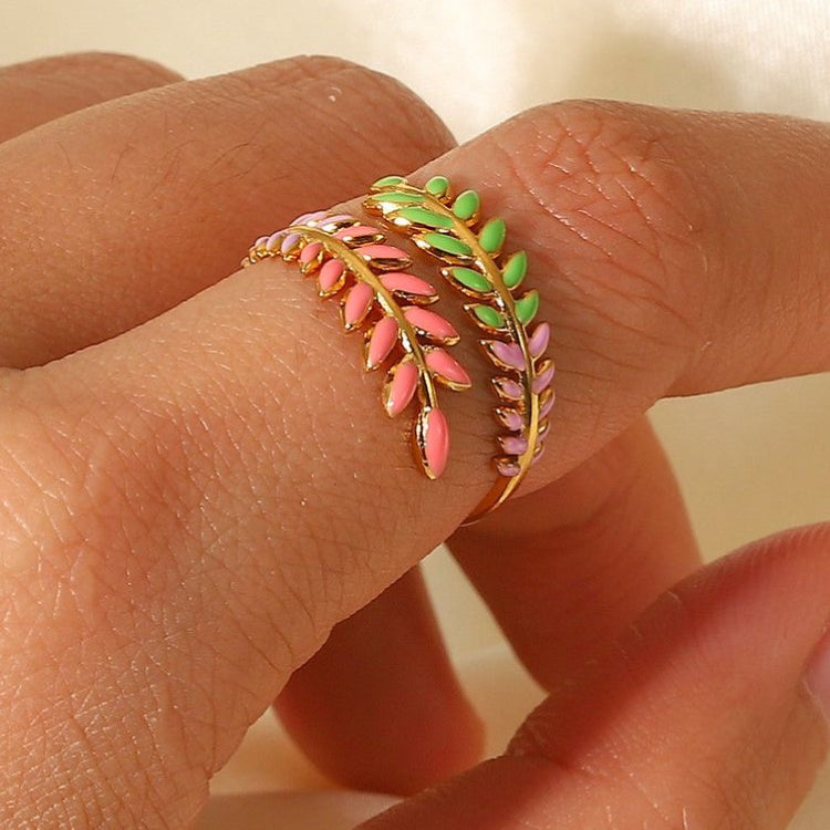 Leaf Branch Ring